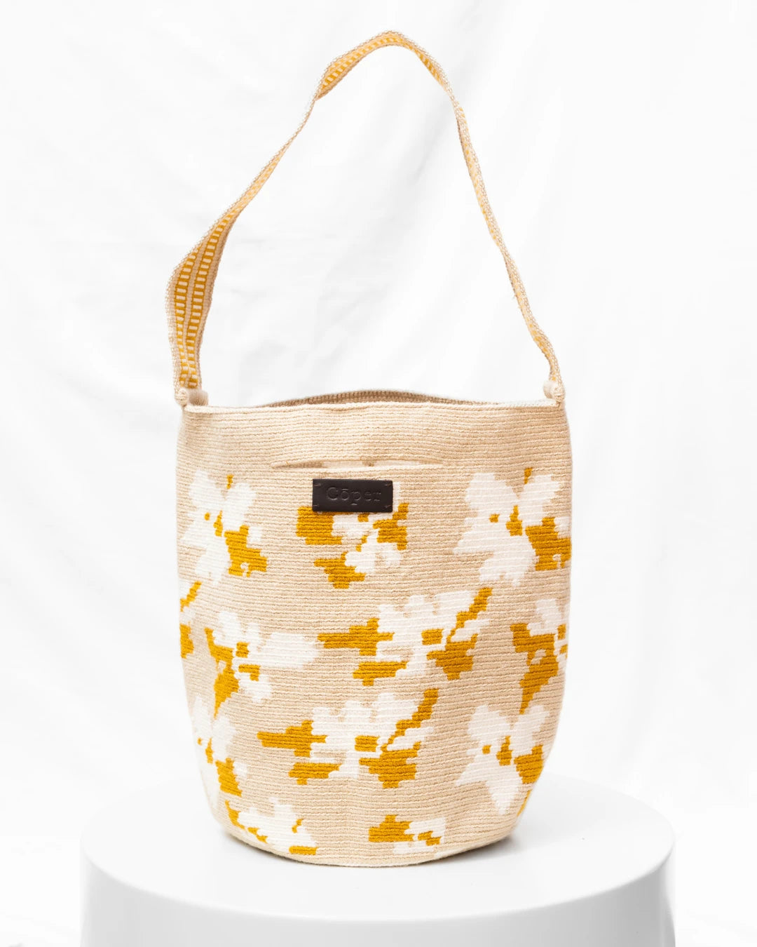 Irene Bolso Wayuu N°28 – Mostaza