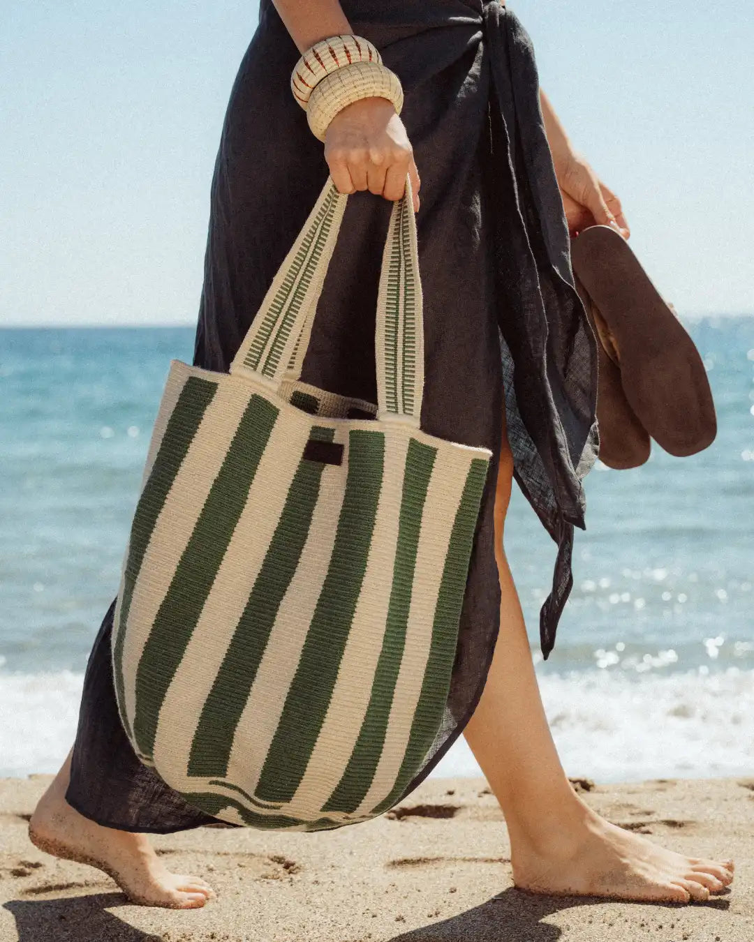 Celia Bolso Tote Wayuu N°44 – Salvia