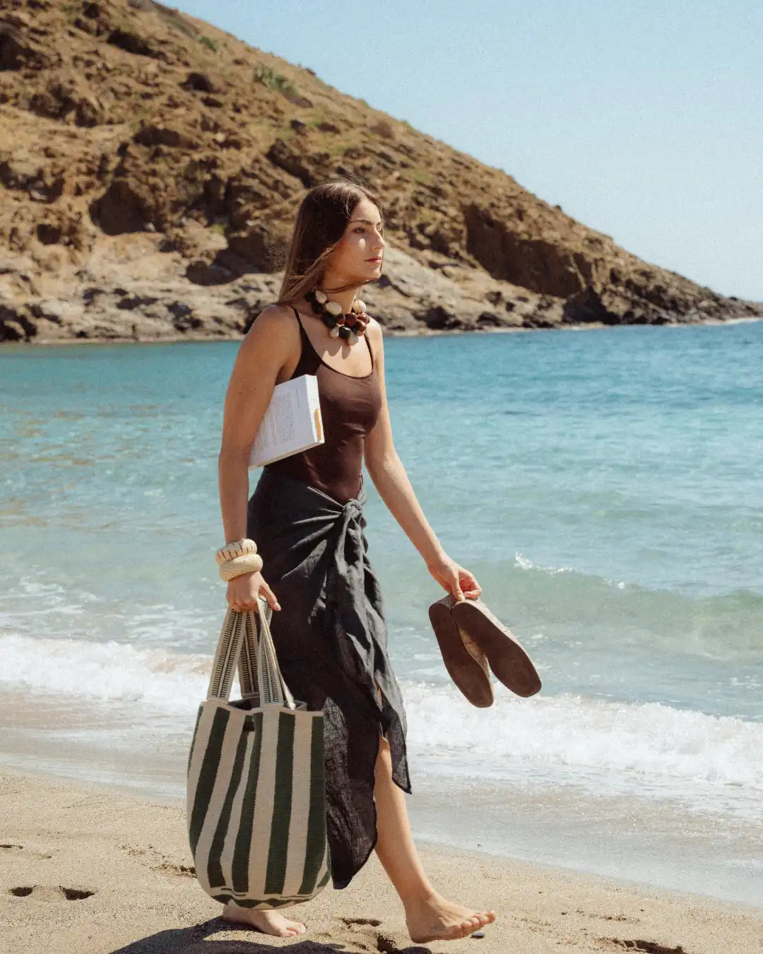 Celia Bolso Tote Wayuu N°44 – Salvia