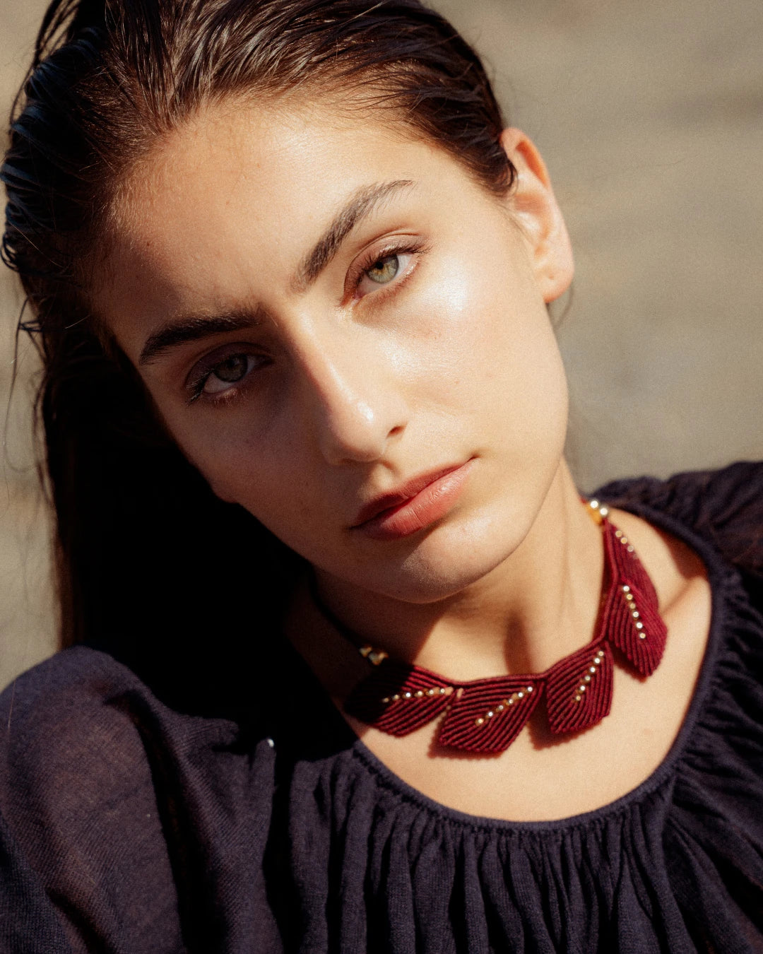 Collar Aura | Malbec