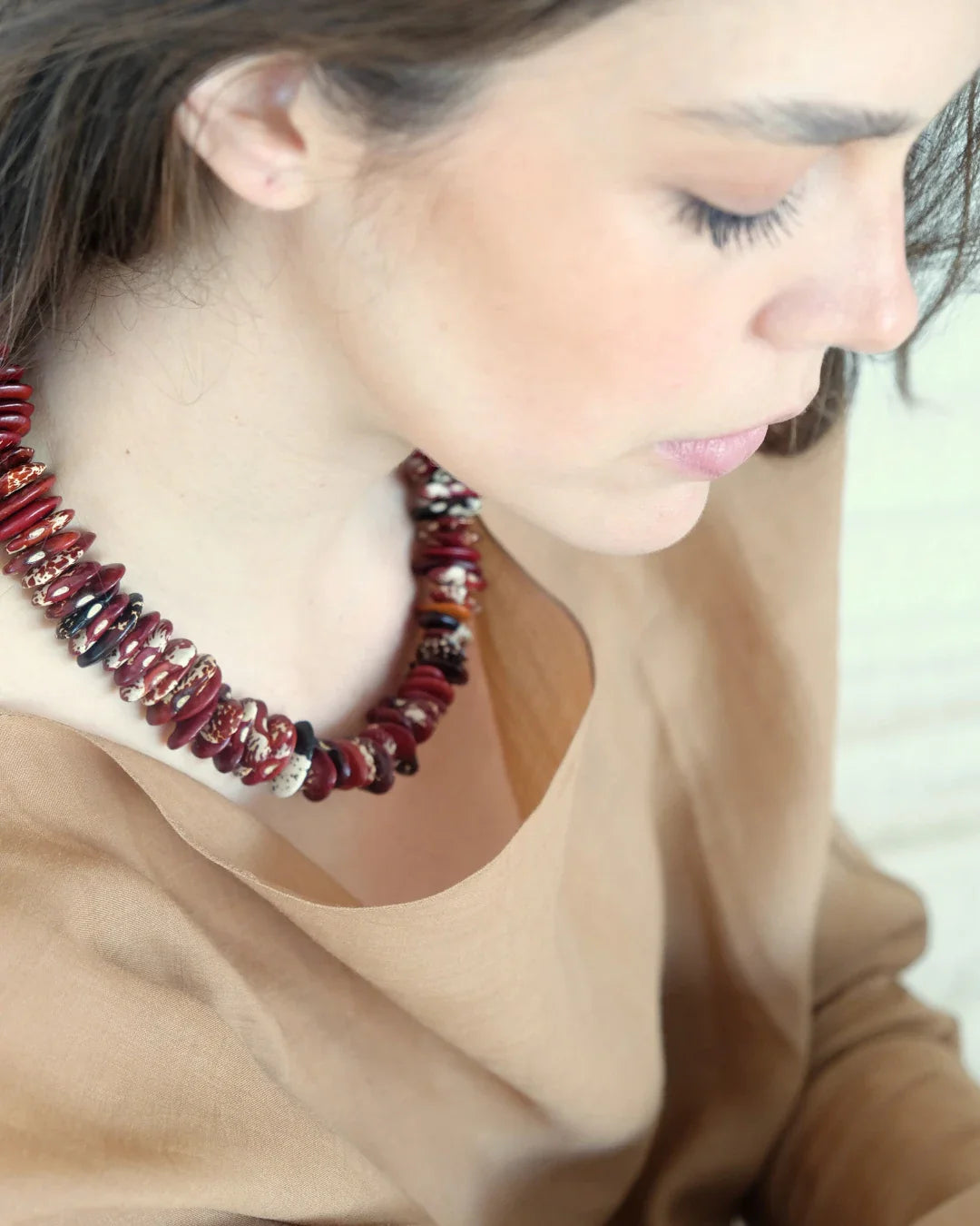 Collar Agnes | Burdeos
