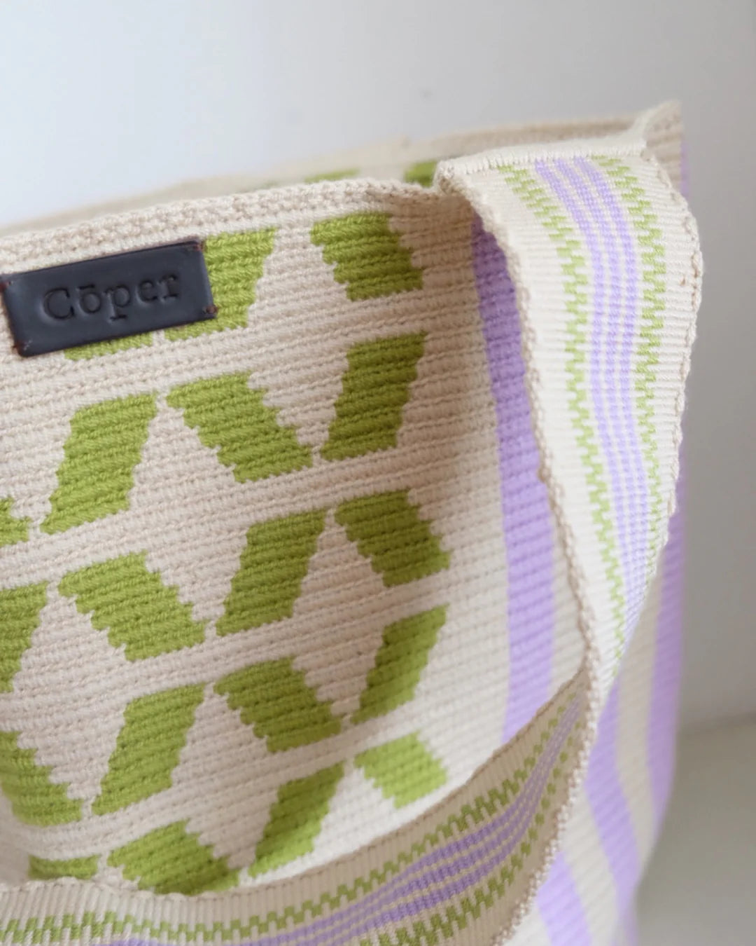 Celia Bolso Tote Wayuu N°21 – Lavanda