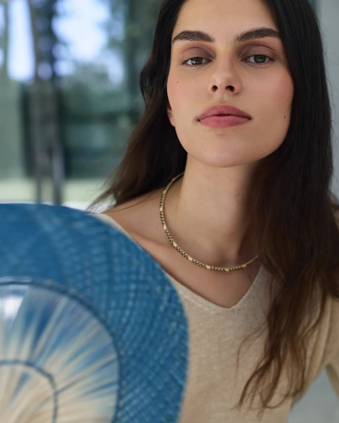 Choker Ingrid | Cobre y Negro