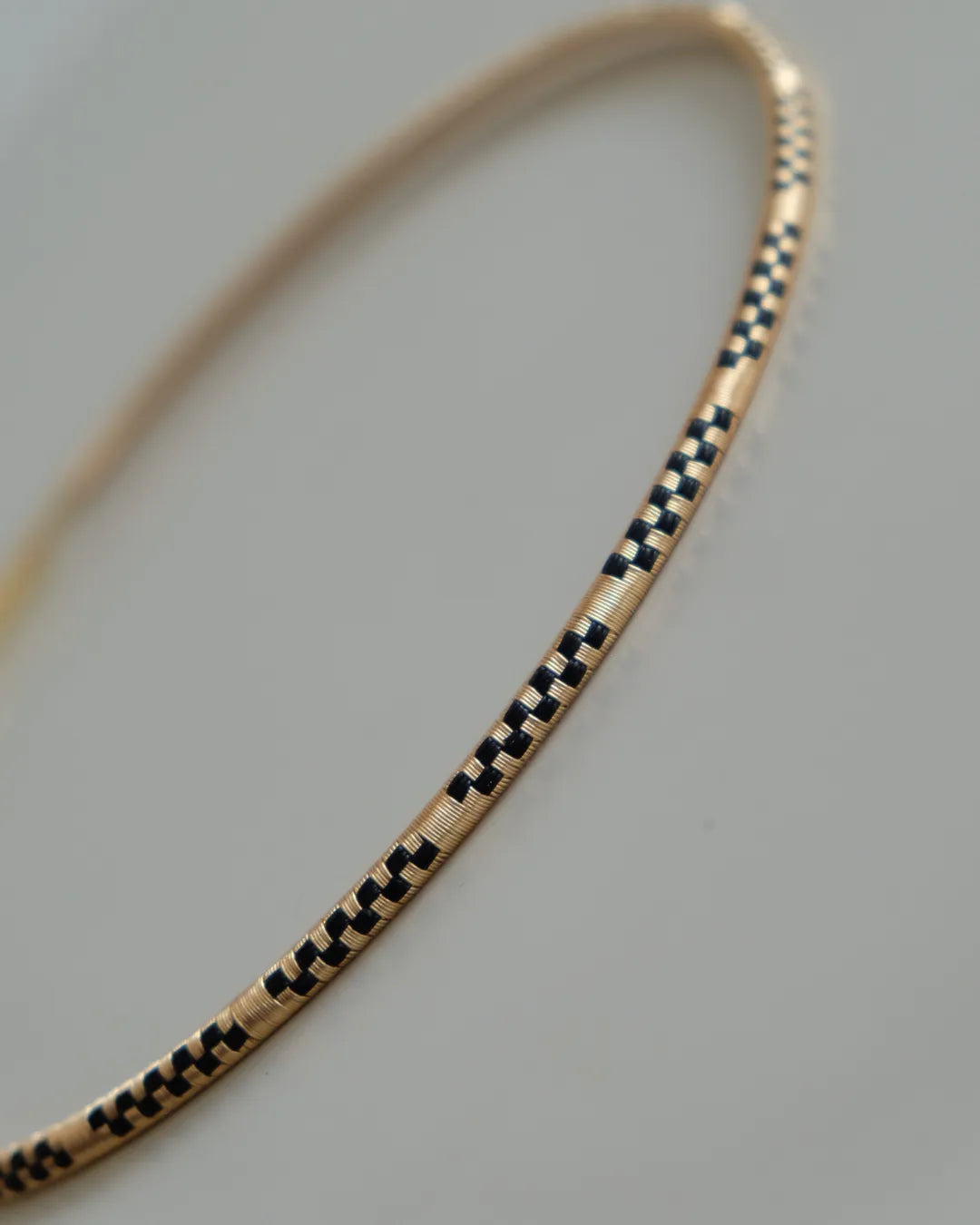 Choker Ingrid | Cobre y Negro