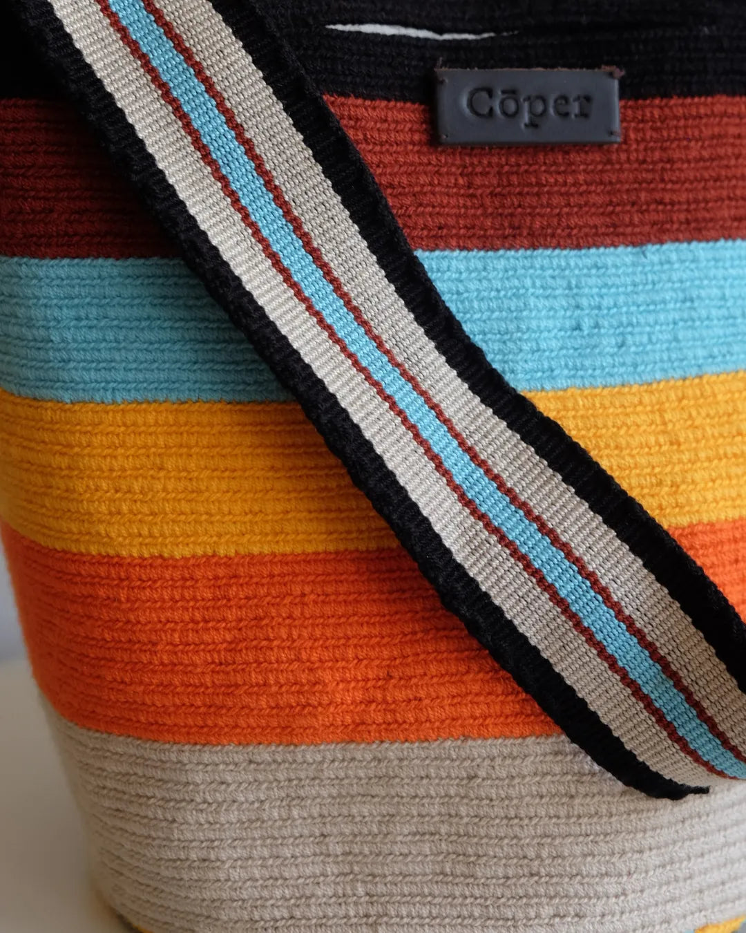Irene Bolso Wayuu N°24 – Rayas