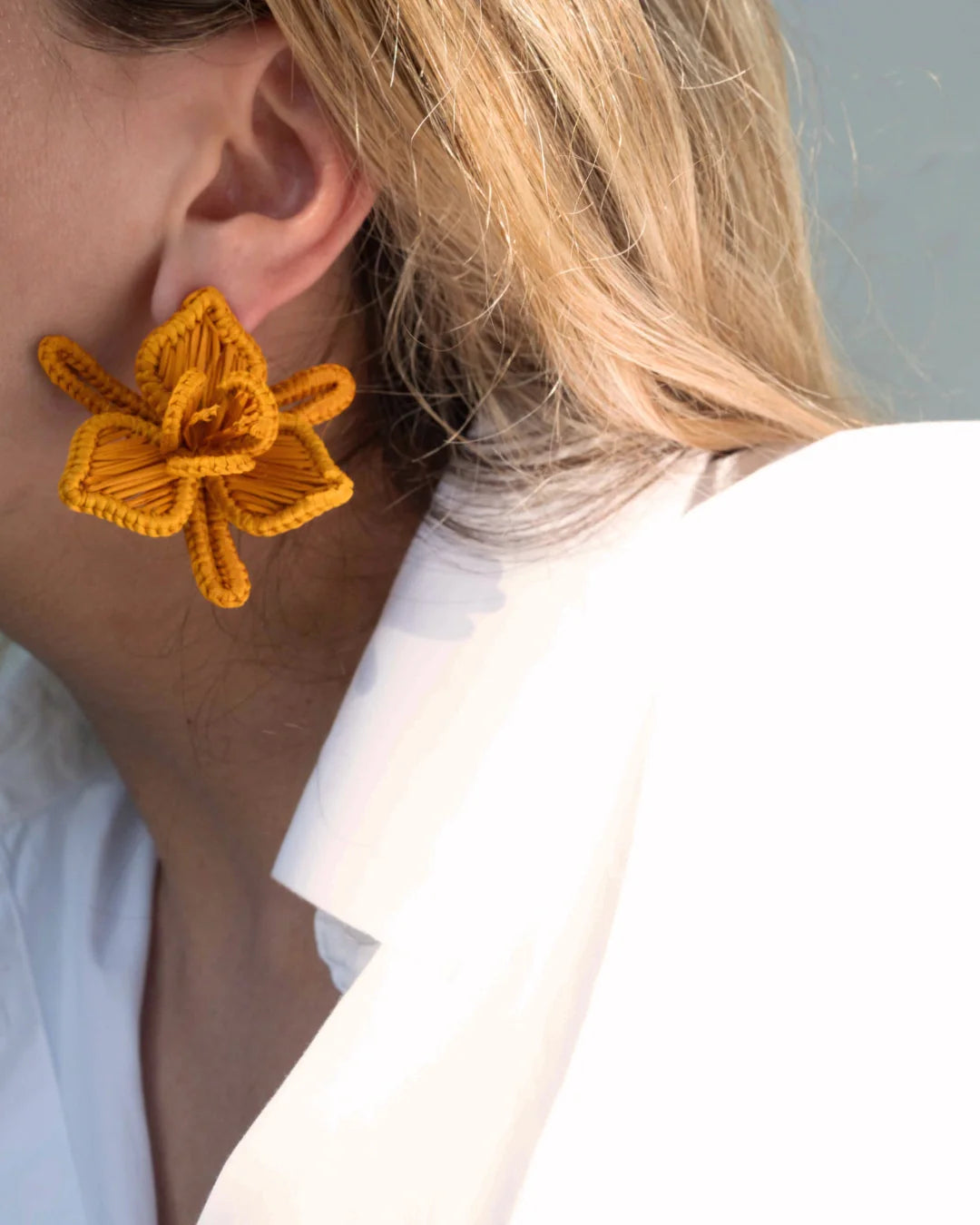 Aros Orquídea | Mostaza