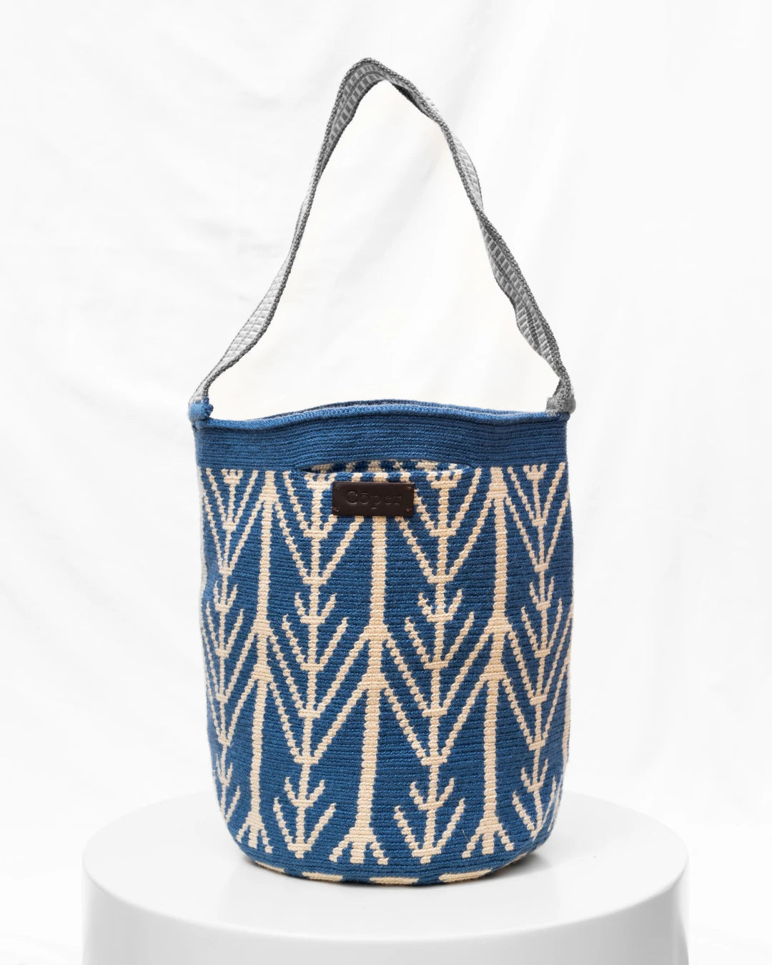 Irene Bolso Wayuu N°36 – Azul Jean