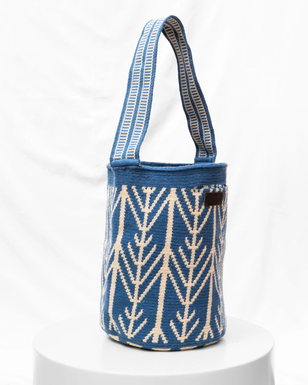 Irene Bolso Wayuu N°36 – Azul Jean