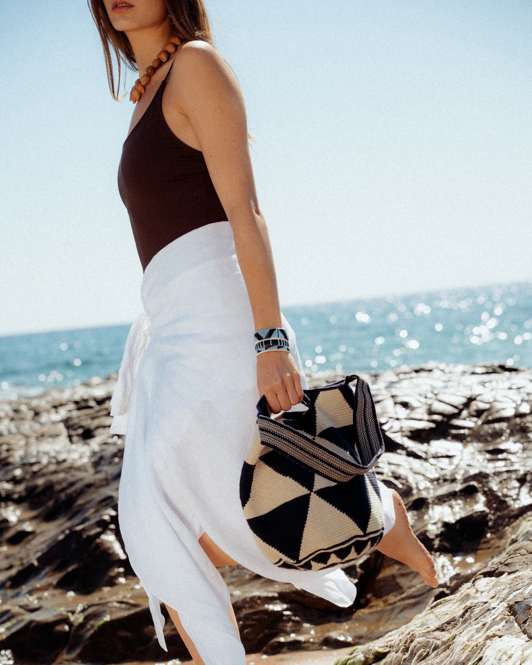 Irene Bolso Wayuu N°11 – Azul Marino