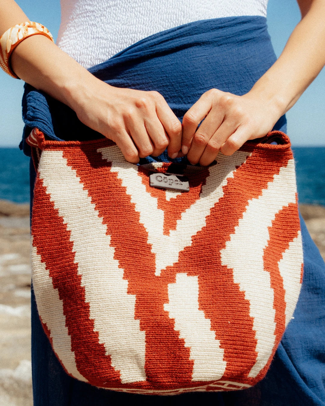 Irene Bolso Wayuu N°39 – Rojo Arcilla