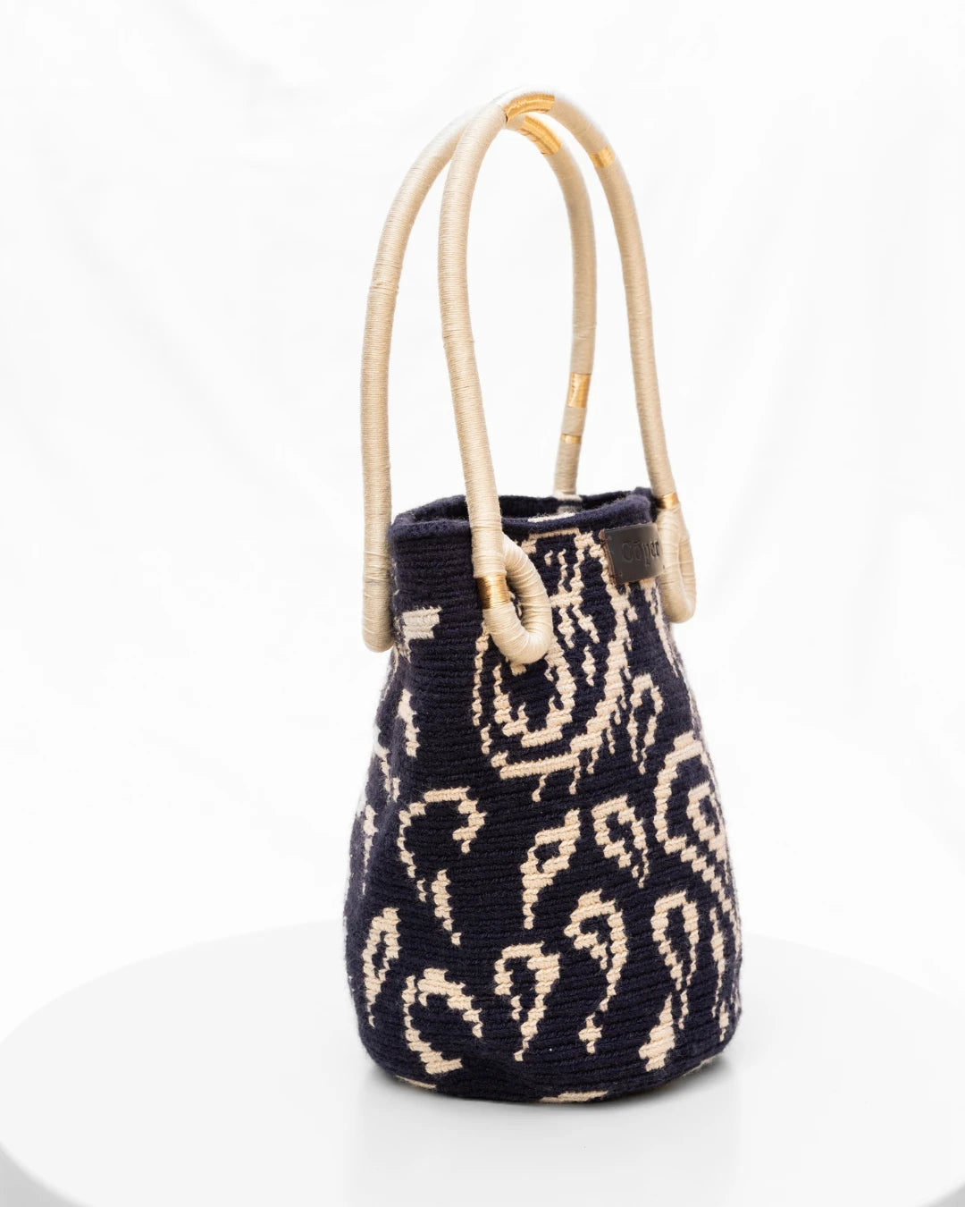 Casilda Mini Bolso Wayuu | Azul Marino
