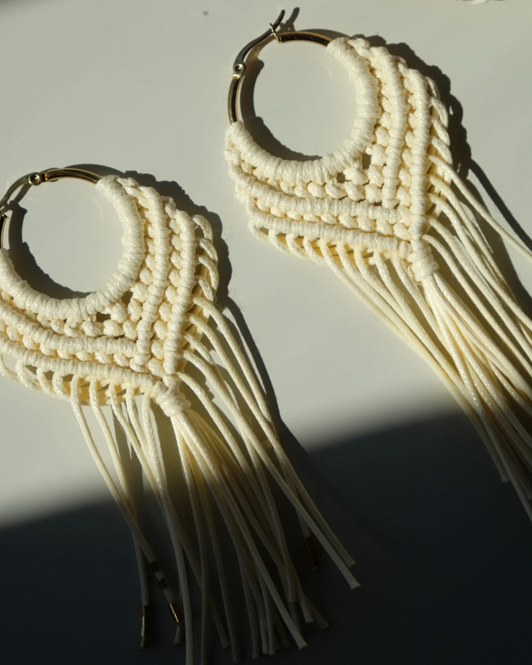 Aros Bianca Macramé Off White