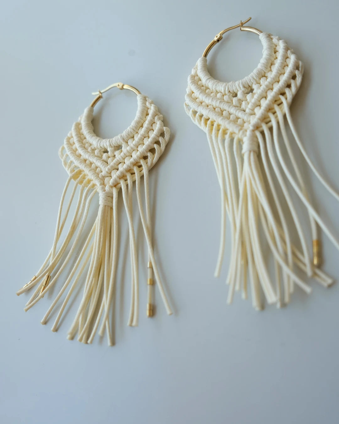 Aros Bianca Macramé Off White