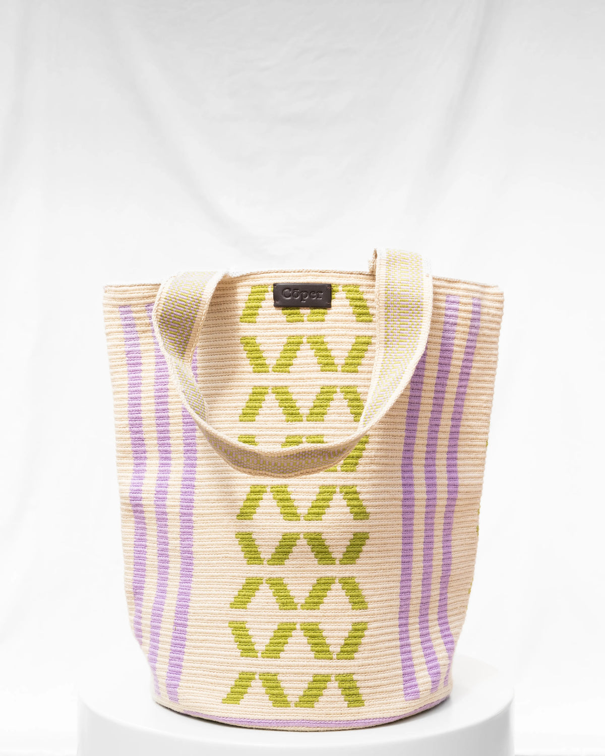 Celia Bolso Tote Wayuu N°21 – Lavanda