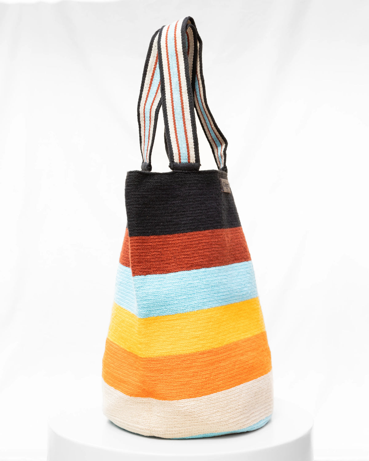 Celia Bolso Tote Wayuu N°24 – Rayas