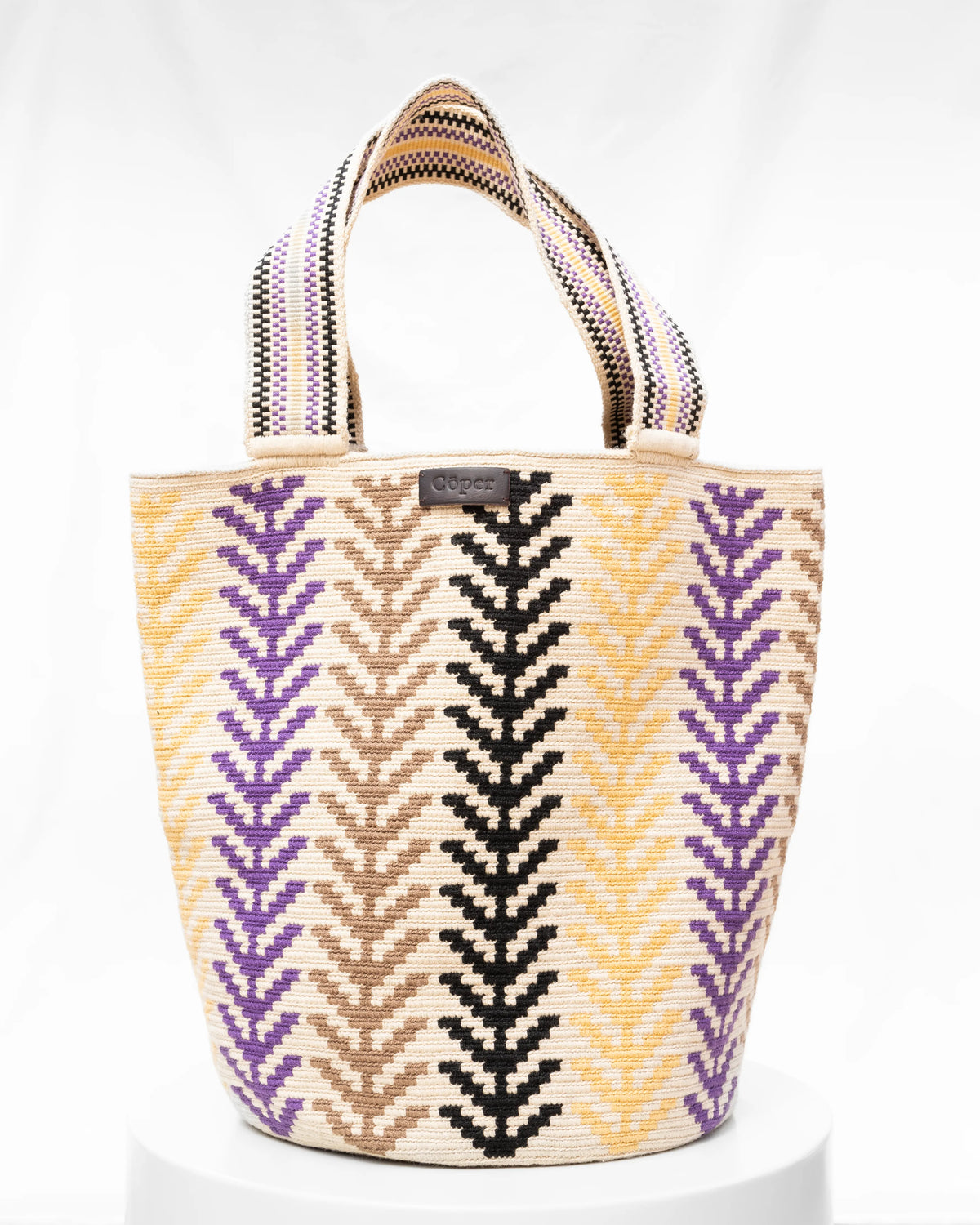 Celia Bolso Tote Wayuu N°26 – Violeta