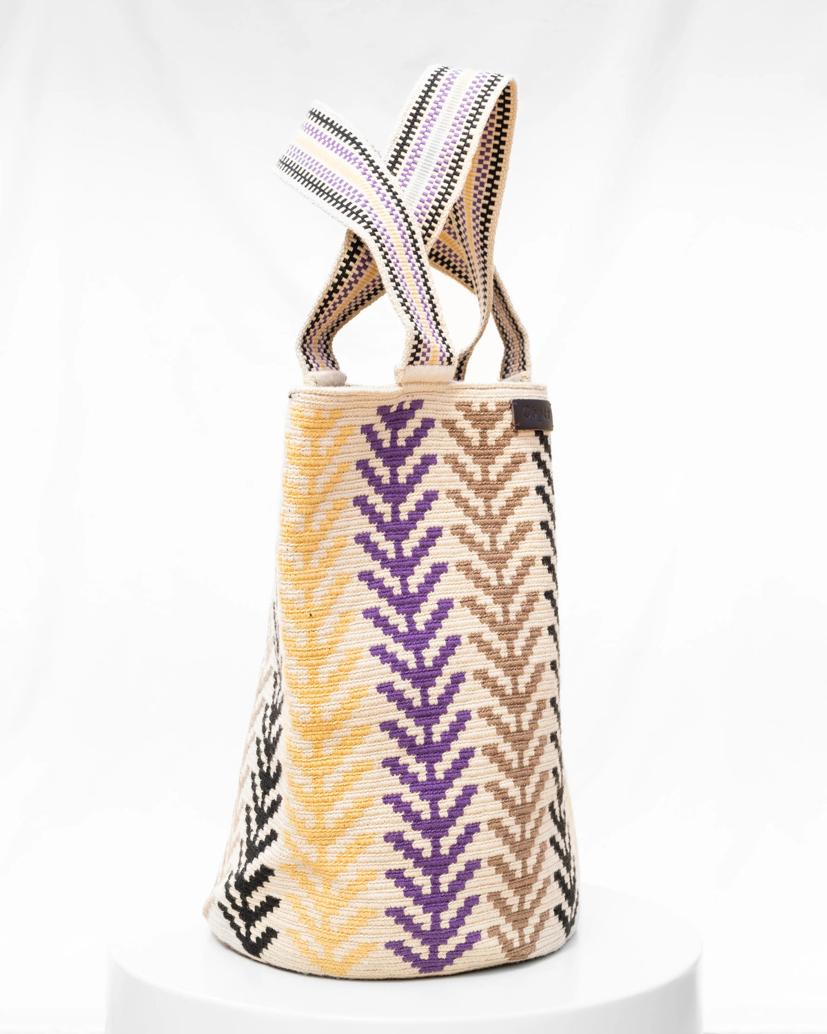Celia Bolso Tote Wayuu N°26 – Violeta