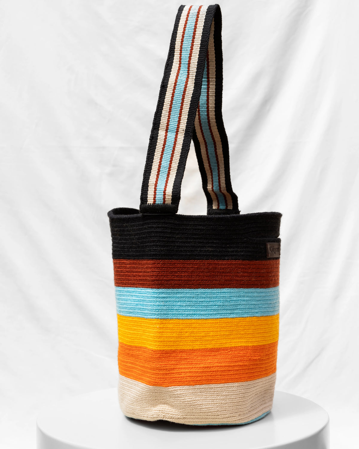 Irene Bolso Wayuu N°24 – Rayas