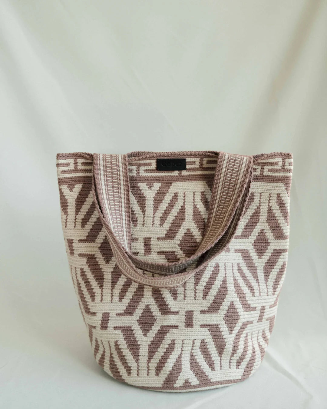 Celia Bolso Tote Wayuu N°02 – Beige