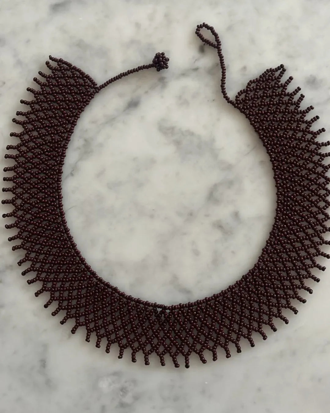 Collar Leticia | Malbec